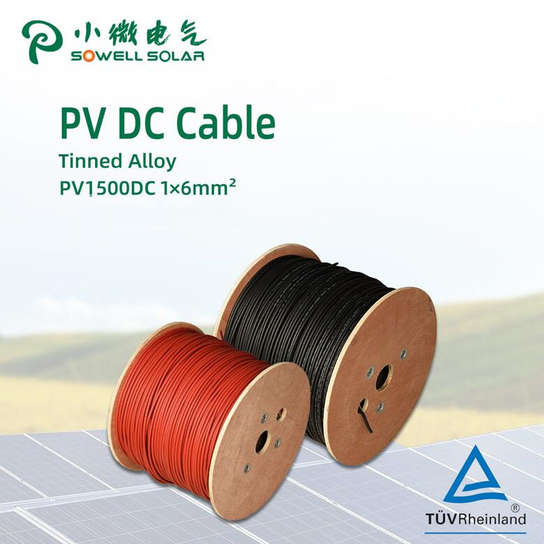XLPE Qalaylı Alaşımlı PV Kabel